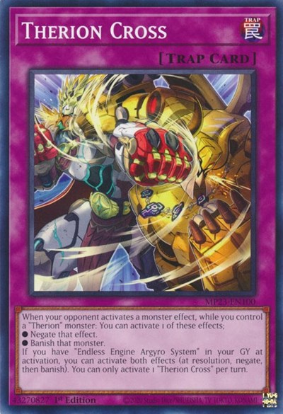 Therion Cross (MP23-EN100) [25th Anniversary Tin: Dueling Heroes Mega Pack]