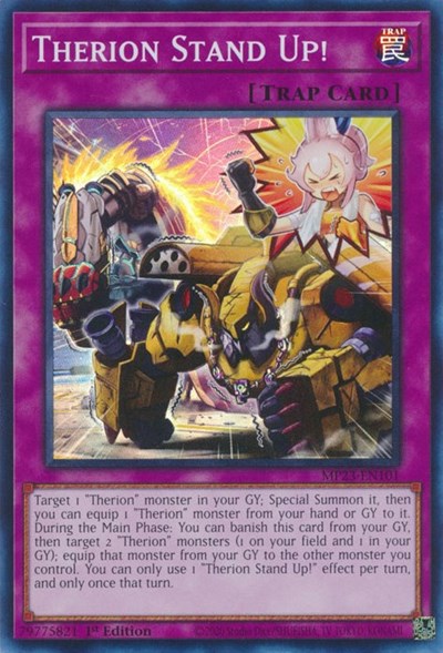 Therion Stand Up! (MP23-EN101) [25th Anniversary Tin: Dueling Heroes Mega Pack]