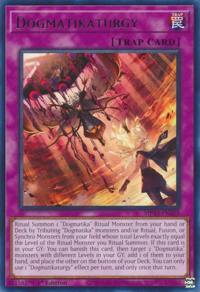 Dogmatikaturgy (MP23-EN103) [25th Anniversary Tin: Dueling Heroes Mega Pack]