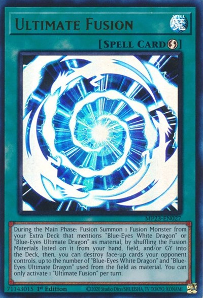 Ultimate Fusion (MP23-EN027) [25th Anniversary Tin: Dueling Heroes Mega Pack]
