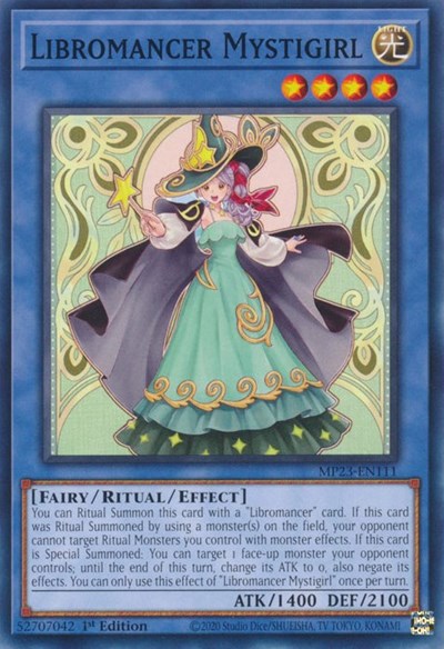 Libromancer Mystigirl (MP23-EN111) [25th Anniversary Tin: Dueling Heroes Mega Pack]