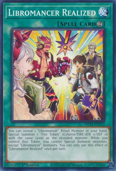 Libromancer Realized (MP23-EN113) [25th Anniversary Tin: Dueling Heroes Mega Pack]
