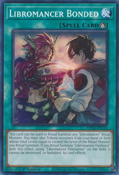 Libromancer Bonded (MP23-EN114) [25th Anniversary Tin: Dueling Heroes Mega Pack]
