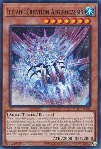 Icejade Creation Aegirocassis (MP23-EN121) [25th Anniversary Tin: Dueling Heroes Mega Pack]