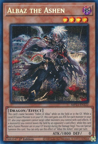 Albaz the Ashen (MP23-EN122) [25th Anniversary Tin: Dueling Heroes Mega Pack]