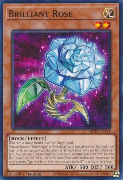 Brilliant Rose (MP23-EN124) [25th Anniversary Tin: Dueling Heroes Mega Pack]
