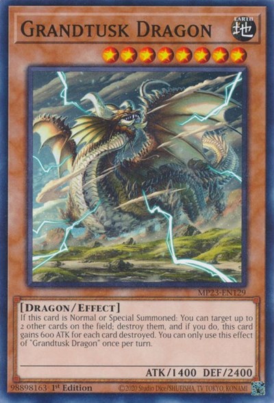 Grandtusk Dragon (MP23-EN129) [25th Anniversary Tin: Dueling Heroes Mega Pack]