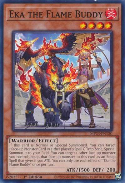 Eka the Flame Buddy (MP23-EN130) [25th Anniversary Tin: Dueling Heroes Mega Pack]