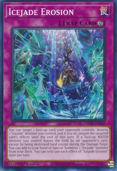 Icejade Erosion (MP23-EN036) [25th Anniversary Tin: Dueling Heroes Mega Pack]