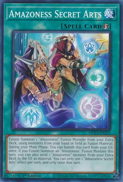 Amazoness Secret Arts (MP23-EN225) [25th Anniversary Tin: Dueling Heroes Mega Pack]