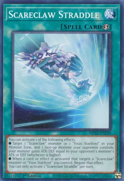 Scareclaw Straddle (MP23-EN139) [25th Anniversary Tin: Dueling Heroes Mega Pack]