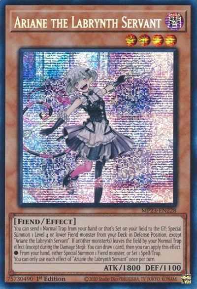Ariane the Labrynth Servant (MP23-EN228) [25th Anniversary Tin: Dueling Heroes Mega Pack]
