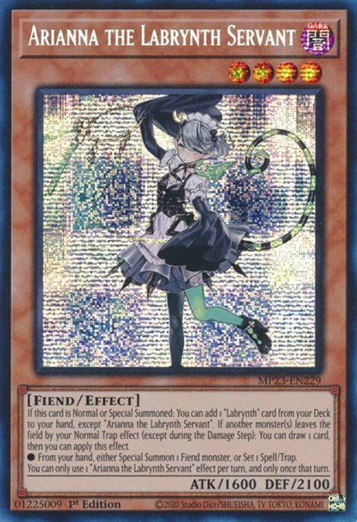 Arianna the Labrynth Servant (MP23-EN229) [25th Anniversary Tin: Dueling Heroes Mega Pack]