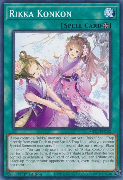 Rikka Konkon (MP23-EN142) [25th Anniversary Tin: Dueling Heroes Mega Pack]