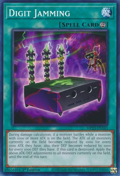 Digit Jamming (MP23-EN143) [25th Anniversary Tin: Dueling Heroes Mega Pack]