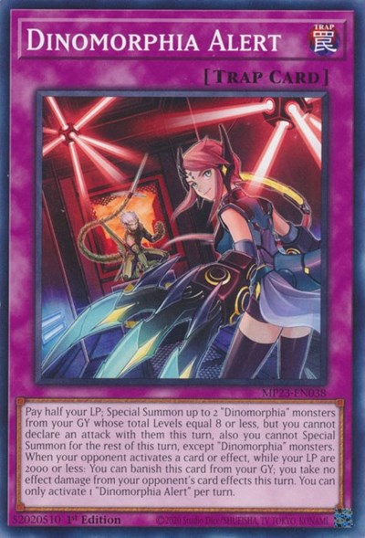 Dinomorphia Alert (MP23-EN038) [25th Anniversary Tin: Dueling Heroes Mega Pack]