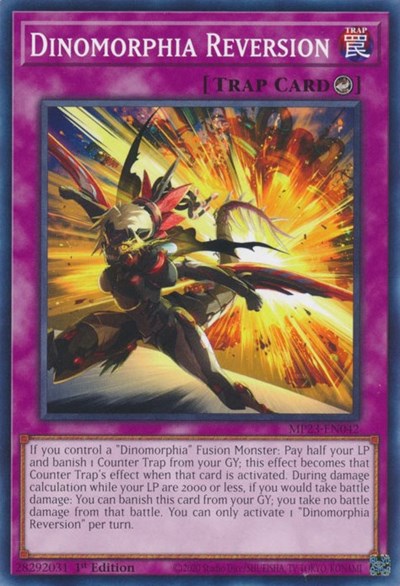Dinomorphia Reversion (MP23-EN042) [25th Anniversary Tin: Dueling Heroes Mega Pack]