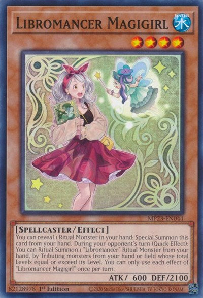Libromancer Magigirl (MP23-EN044) [25th Anniversary Tin: Dueling Heroes Mega Pack]