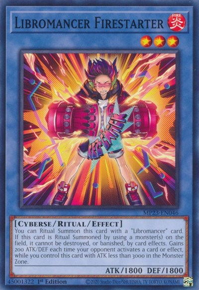 Libromancer Firestarter (MP23-EN046) [25th Anniversary Tin: Dueling Heroes Mega Pack]