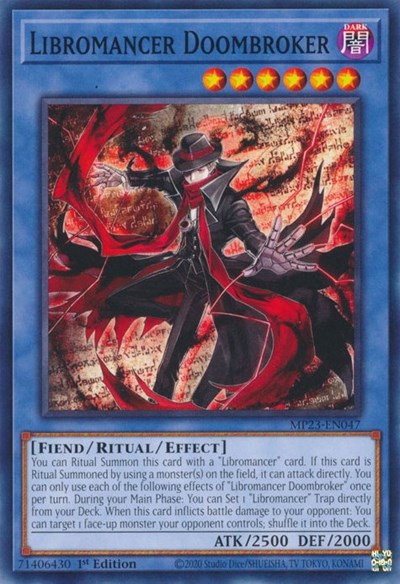 Libromancer Doombroker (MP23-EN047) [25th Anniversary Tin: Dueling Heroes Mega Pack]