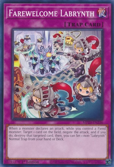 Farewelcome Labrynth (MP23-EN236) [25th Anniversary Tin: Dueling Heroes Mega Pack]