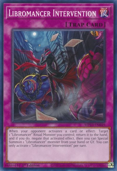 Libromancer Intervention (MP23-EN049) [25th Anniversary Tin: Dueling Heroes Mega Pack]