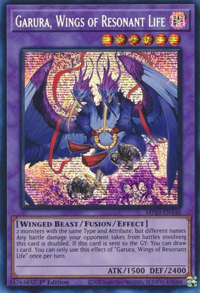 Garura, Wings of Resonant Life (MP23-EN148) [25th Anniversary Tin: Dueling Heroes Mega Pack]
