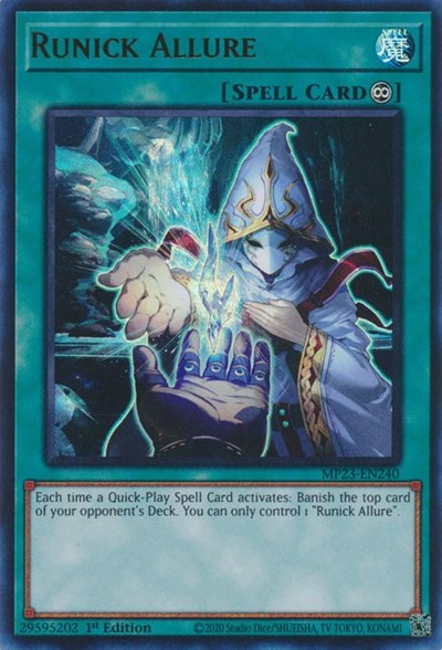 Runick Allure (MP23-EN240) [25th Anniversary Tin: Dueling Heroes Mega Pack]