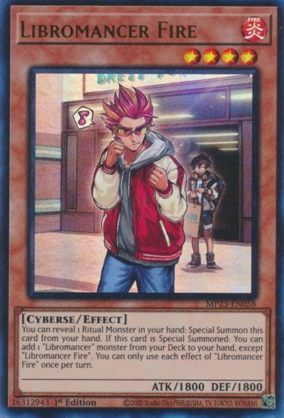 Libromancer Fire (MP23-EN058) [25th Anniversary Tin: Dueling Heroes Mega Pack]