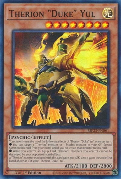 Therion "Duke" Yul (MP23-EN061) [25th Anniversary Tin: Dueling Heroes Mega Pack]