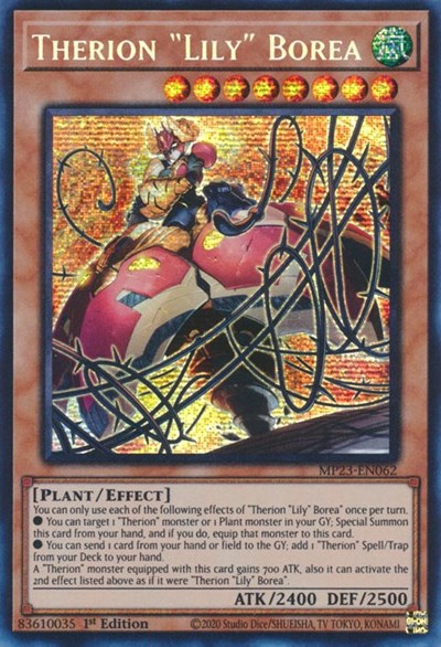 Therion "Lily" Borea (MP23-EN062) [25th Anniversary Tin: Dueling Heroes Mega Pack]