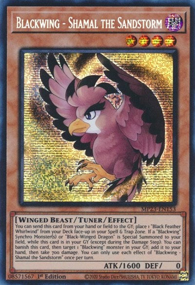 Blackwing - Shamal the Sandstorm (MP23-EN153) [25th Anniversary Tin: Dueling Heroes Mega Pack]