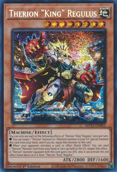 Therion "King" Regulus (MP23-EN063) [25th Anniversary Tin: Dueling Heroes Mega Pack]
