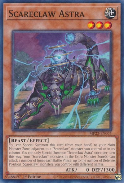Scareclaw Astra (MP23-EN065) [25th Anniversary Tin: Dueling Heroes Mega Pack]