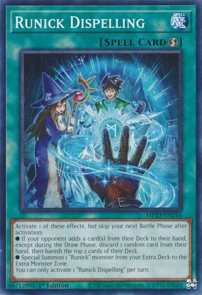 Runick Dispelling (MP23-EN244) [25th Anniversary Tin: Dueling Heroes Mega Pack]