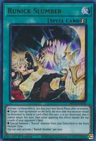 Runick Slumber (MP23-EN246) [25th Anniversary Tin: Dueling Heroes Mega Pack]