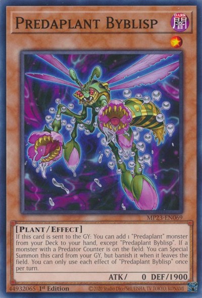 Predaplant Byblisp (MP23-EN069) [25th Anniversary Tin: Dueling Heroes Mega Pack]