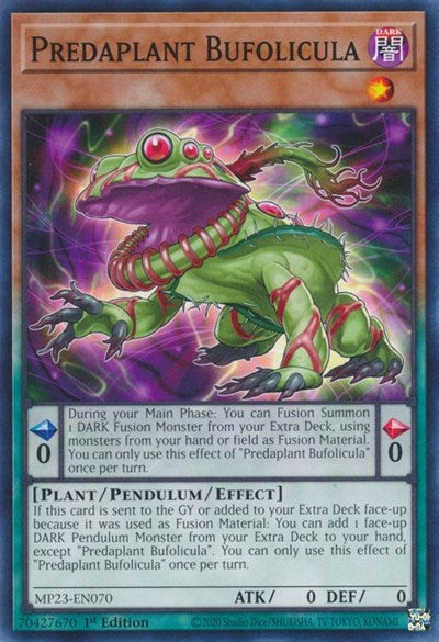 Predaplant Bufolicula (MP23-EN070) [25th Anniversary Tin: Dueling Heroes Mega Pack]