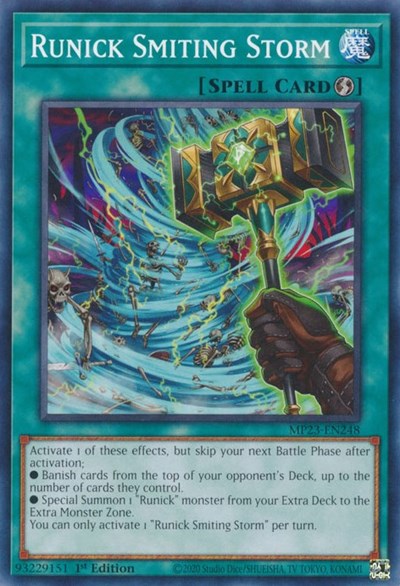 Runick Smiting Storm (MP23-EN248) [25th Anniversary Tin: Dueling Heroes Mega Pack]