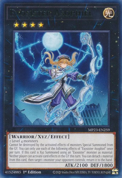 Exosister Asophiel (MP23-EN259) [25th Anniversary Tin: Dueling Heroes Mega Pack]