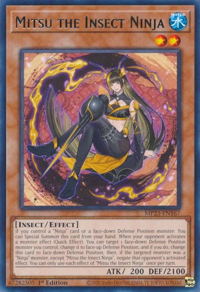 Mitsu the Insect Ninja (MP23-EN167) [25th Anniversary Tin: Dueling Heroes Mega Pack]