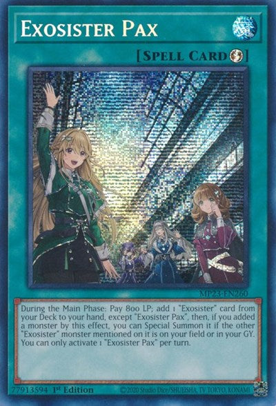 Exosister Pax (MP23-EN260) [25th Anniversary Tin: Dueling Heroes Mega Pack]