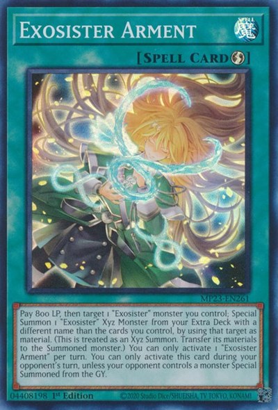 Exosister Arment (MP23-EN261) [25th Anniversary Tin: Dueling Heroes Mega Pack]