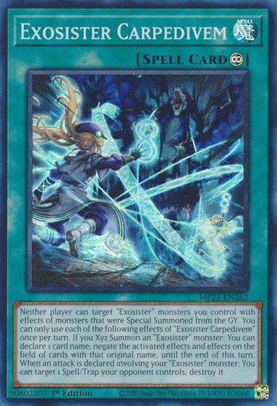 Exosister Carpedivem (MP23-EN262) [25th Anniversary Tin: Dueling Heroes Mega Pack]