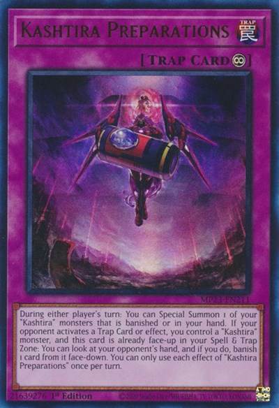 Kashtira Preparations (MP23-EN211) [25th Anniversary Tin: Dueling Heroes Mega Pack]