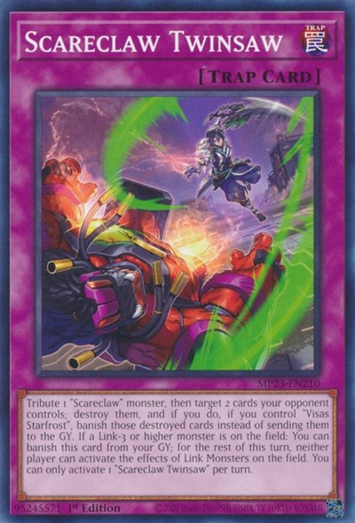 Scareclaw Twinsaw (MP23-EN210) [25th Anniversary Tin: Dueling Heroes Mega Pack]