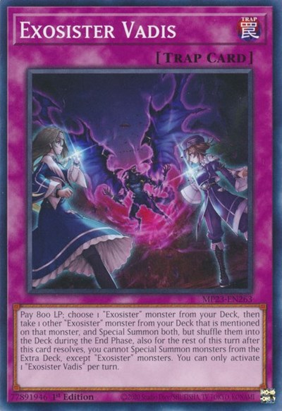Exosister Vadis (MP23-EN263) [25th Anniversary Tin: Dueling Heroes Mega Pack]