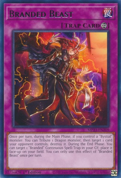 Branded Beast (MP23-EN209) [25th Anniversary Tin: Dueling Heroes Mega Pack]