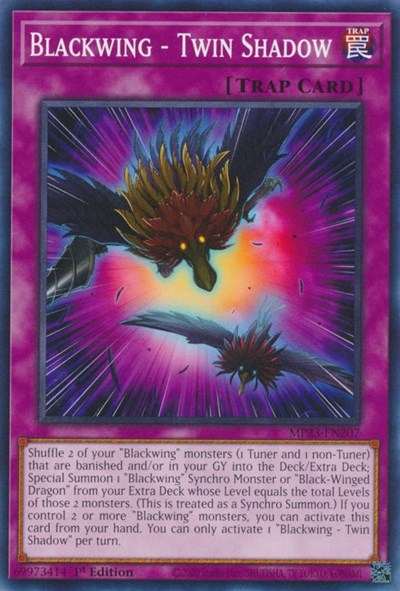 Blackwing - Twin Shadow (MP23-EN207) [25th Anniversary Tin: Dueling Heroes Mega Pack]