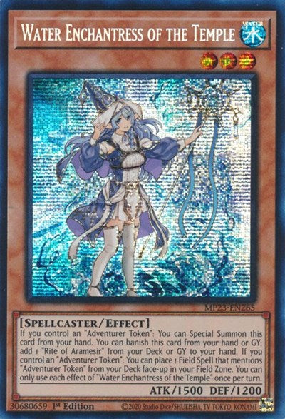 Water Enchantress of the Temple (MP23-EN265) [25th Anniversary Tin: Dueling Heroes Mega Pack]